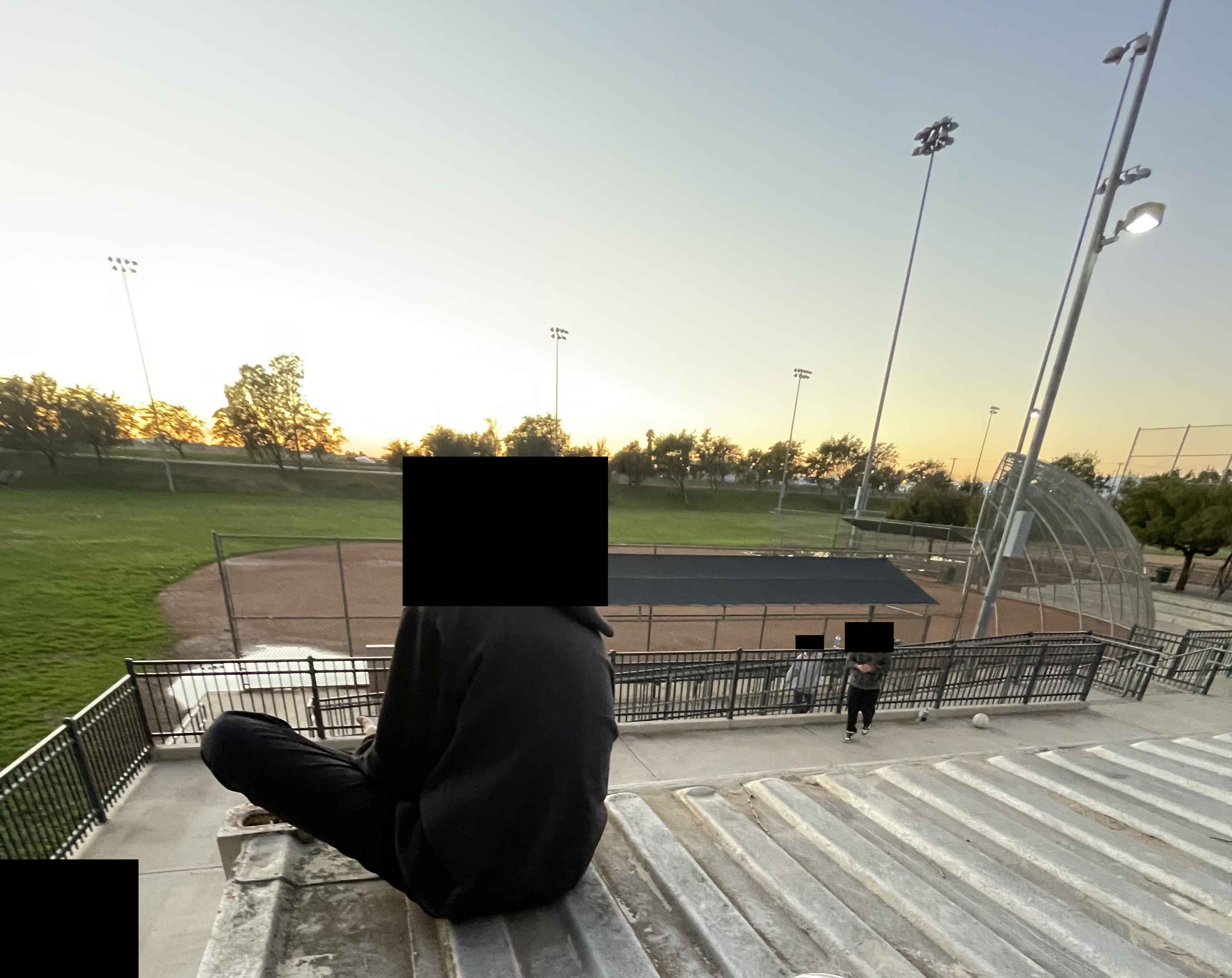 Me on top of the shipping container