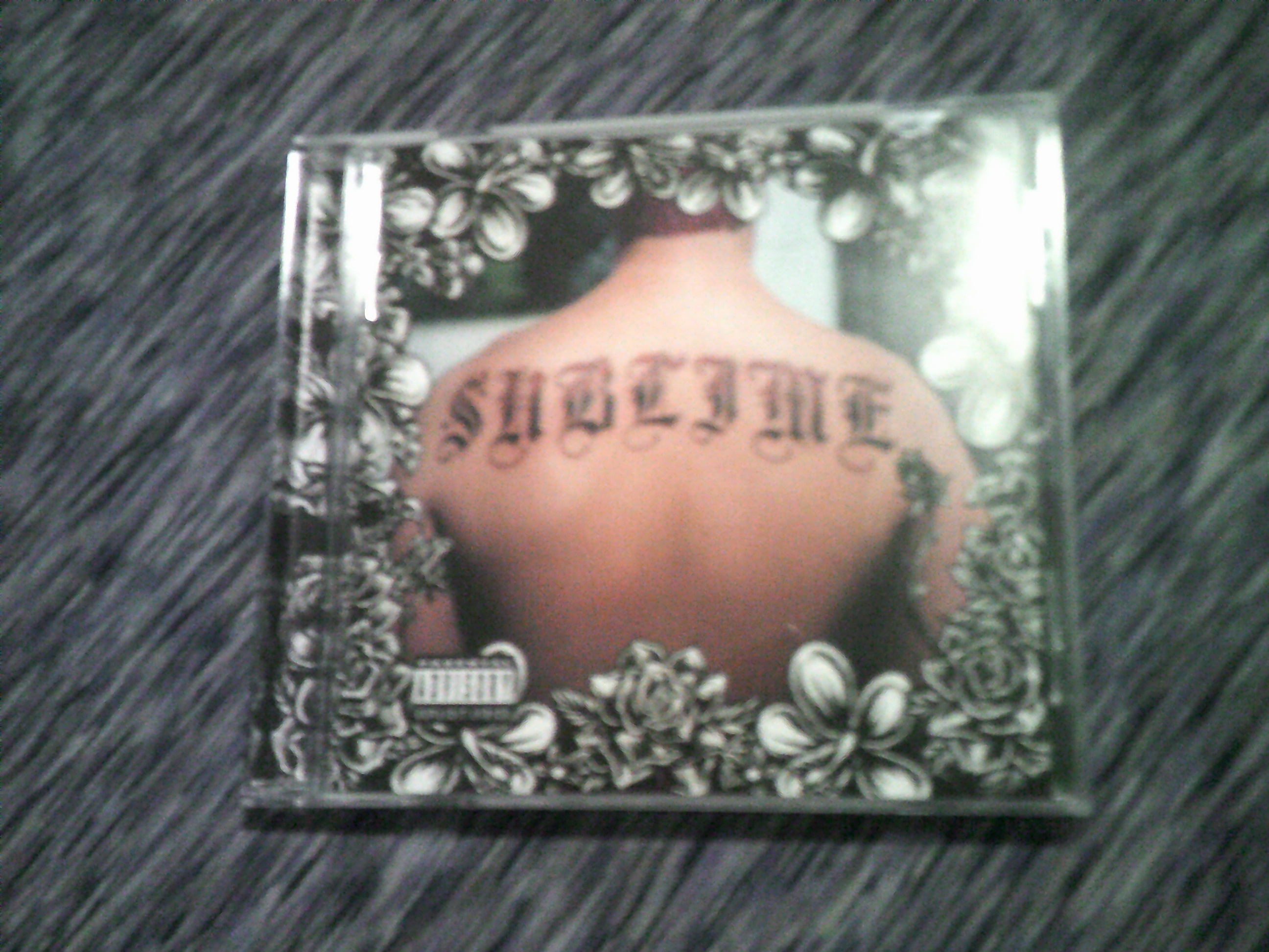 A blurry picture of the album 'Sublime' by Sublime